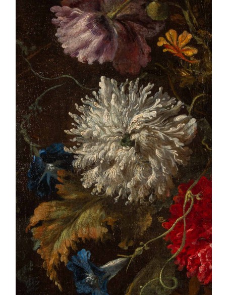 Bouquet de fleurs.  Vers 1700.