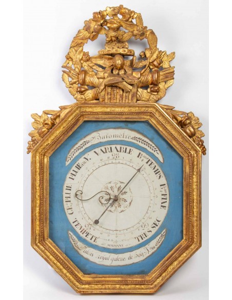 A 1st Empire period (1804 - 1815) barometer. 19th century.