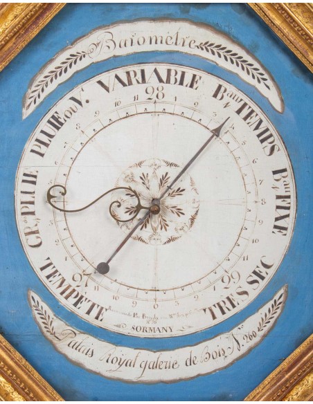 A 1st Empire period (1804 - 1815) barometer. 19th century.