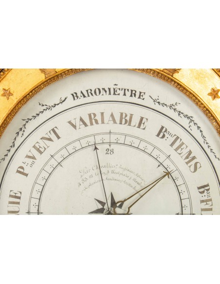 A First Empire period (1804 - 1815) Barometer. 19th century.
