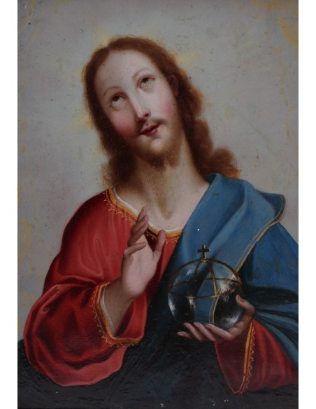 Salvator Mundi. 17th century.