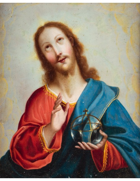 Salvator Mundi. 17th century.