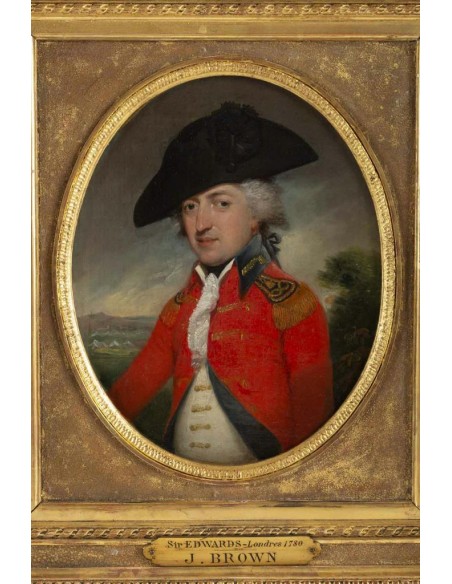 John Brown (1752 - 1787) : Portrait de Sir Edwards.